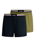HUGO BOSS BOSS Logo Cotton Boxer Shorts, Pack of 2