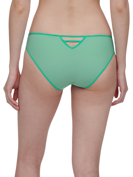 Chantelle Spice Brazilian Knickers - view 2, Aqua