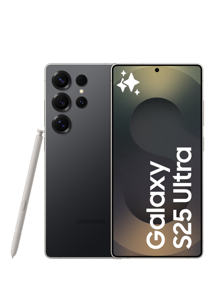 Samsung Galaxy S25 Ultra Smartphone with Bluetooth, S Pen, 12GB RAM, 6.9”, Galaxy AI, 5G, SIM Free, Black Titanium