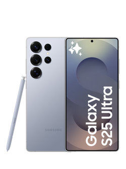 Samsung Galaxy S25 Ultra Smartphone with Bluetooth, S Pen, 12GB RAM, 6.9”, Galaxy AI, 5G, SIM Free, Silverblue Titanium