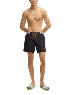 BOSS Aryeh Logo Sliders, Medium Green - view 2, Medium Green