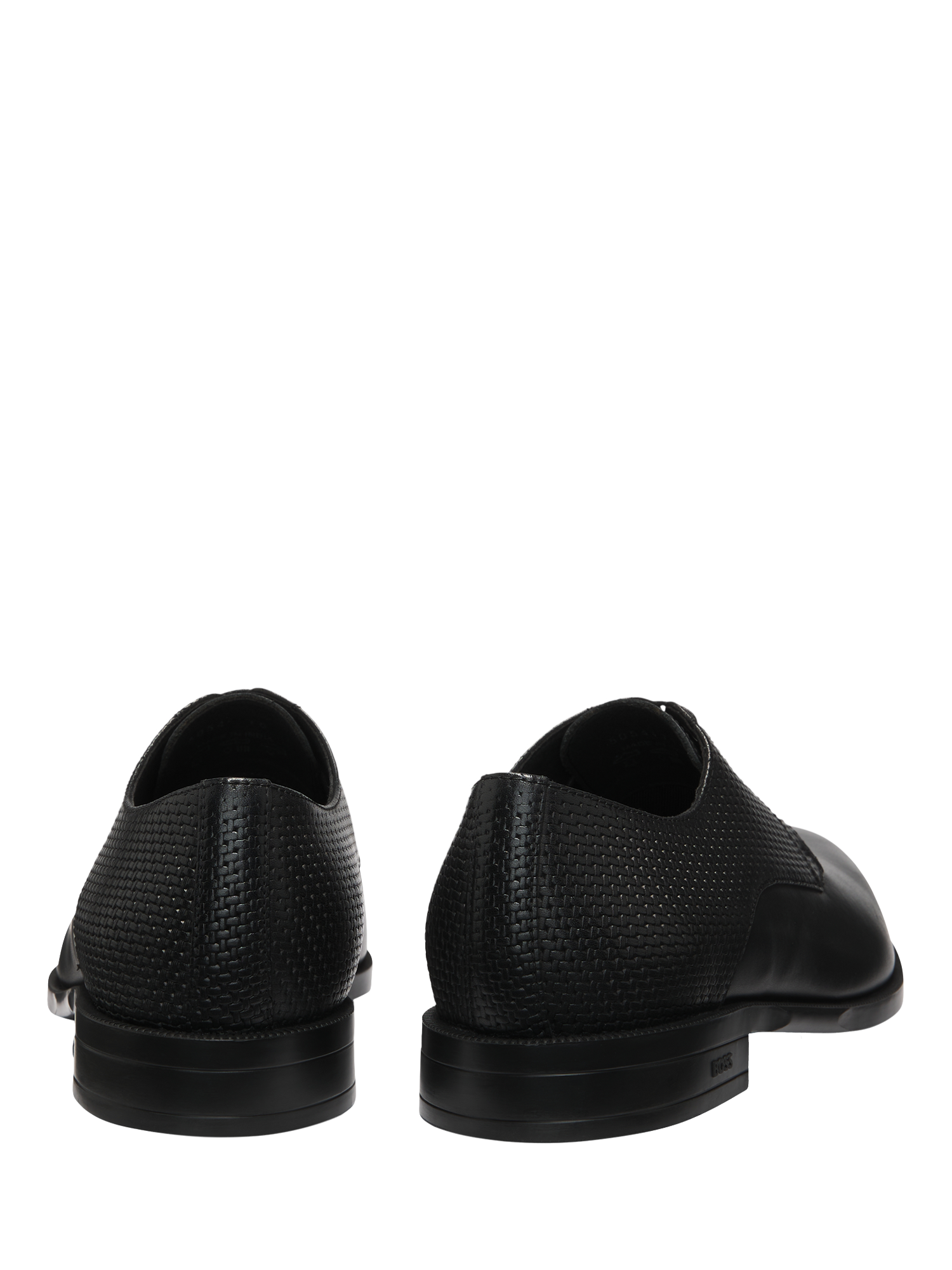 Product image 5 of 5, which shows BOSS Leather Derby Shoes, Black, 8