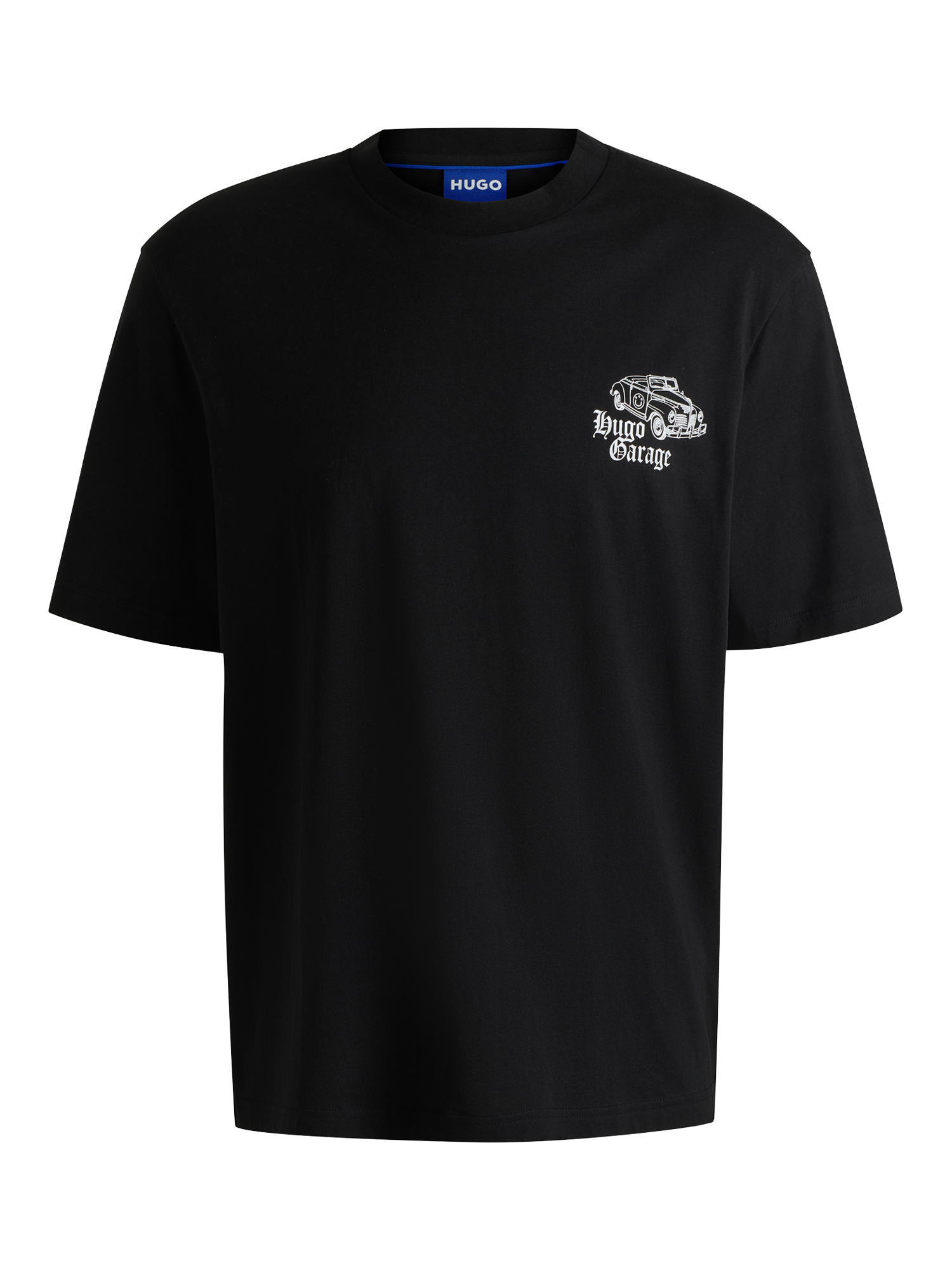 Product image 4 of 5, which shows HUGO BOSS HUGO Natopu T-Shirt, Black, M