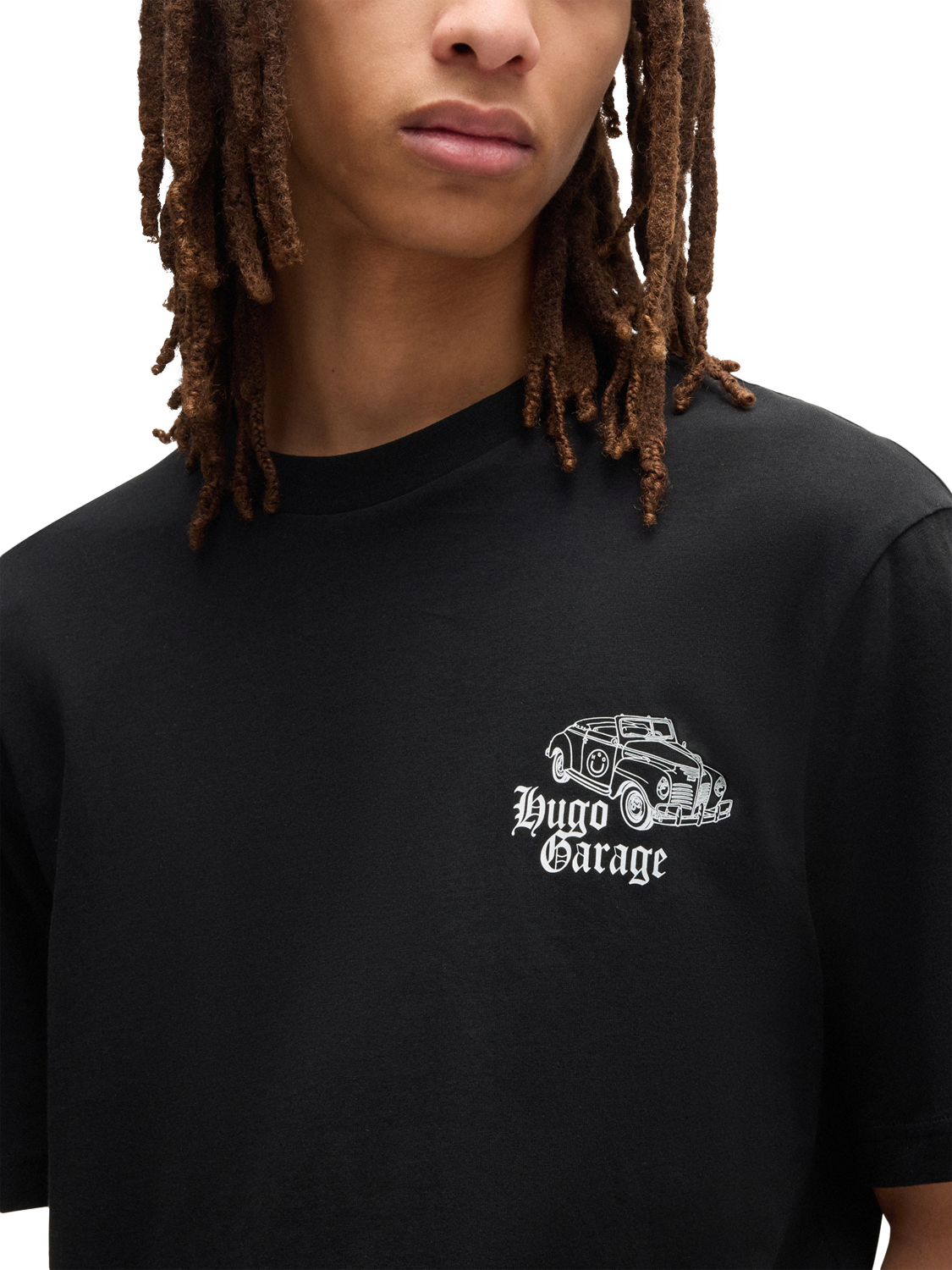 Product image 5 of 5, which shows HUGO BOSS HUGO Natopu T-Shirt, Black, M
