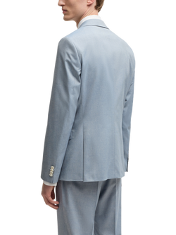 BOSS Heritage Slim Fit Suit Jacket, Light Blue - view 2, Light Blue