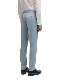 BOSS Slim Fit Suit Trousers, Light Blue - view 2, Light Blue
