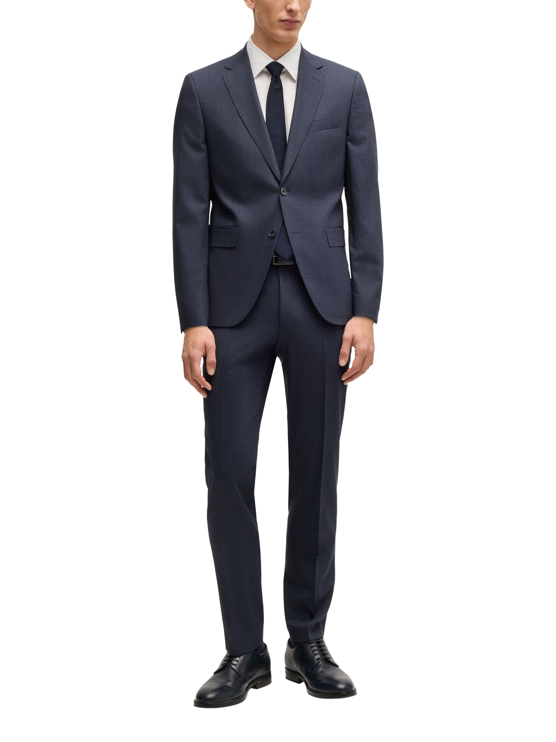 Product image 3 of 6, which shows BOSS Cotton Blend Regular Fit Shirt, White, 15