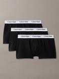 Calvin Klein Kids' Modern Logo Trunks, Pack of 3, Black