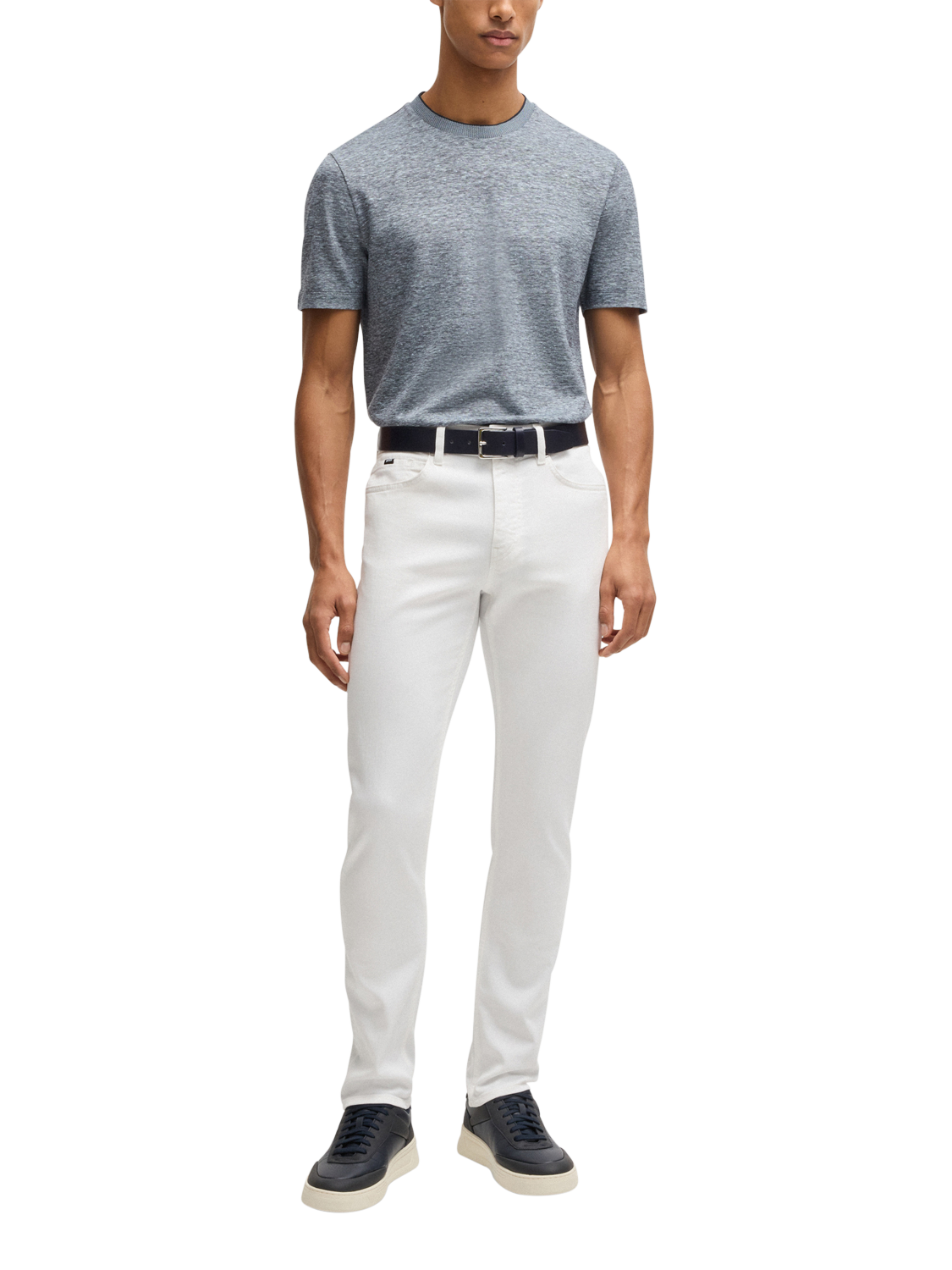 Product image 3 of 6, which shows BOSS Slim Fit Jeans, White, 32R