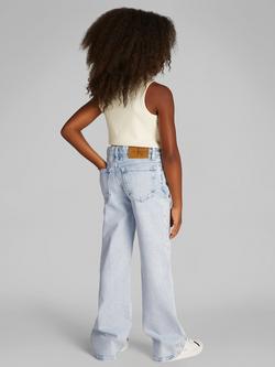 Calvin Klein Wide Leg Jeans, Clean Sky Blue - view 2, Clean Sky Blue