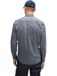 BOSS Cotton Regular Fit Shirt, Navy