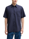 HUGO BOSS BOSS Short Sleeve Cotton Shirt