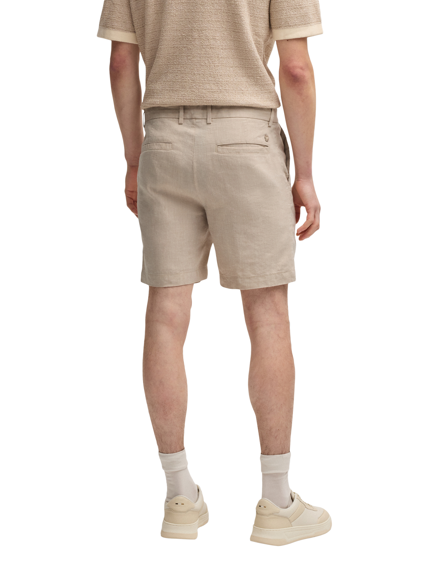 Product image 2 of 6, which shows HUGO BOSS BOSS Chino Shorts, Light Beige, 32R