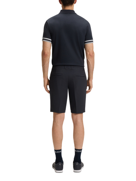 BOSS Slim Fit Chino Shorts, Dark Blue - view 2, Dark Blue