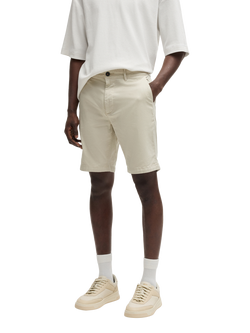 BOSS Slim Fit Shorts, Light Beige
