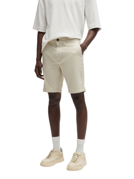 BOSS Slim Fit Shorts, Light Beige