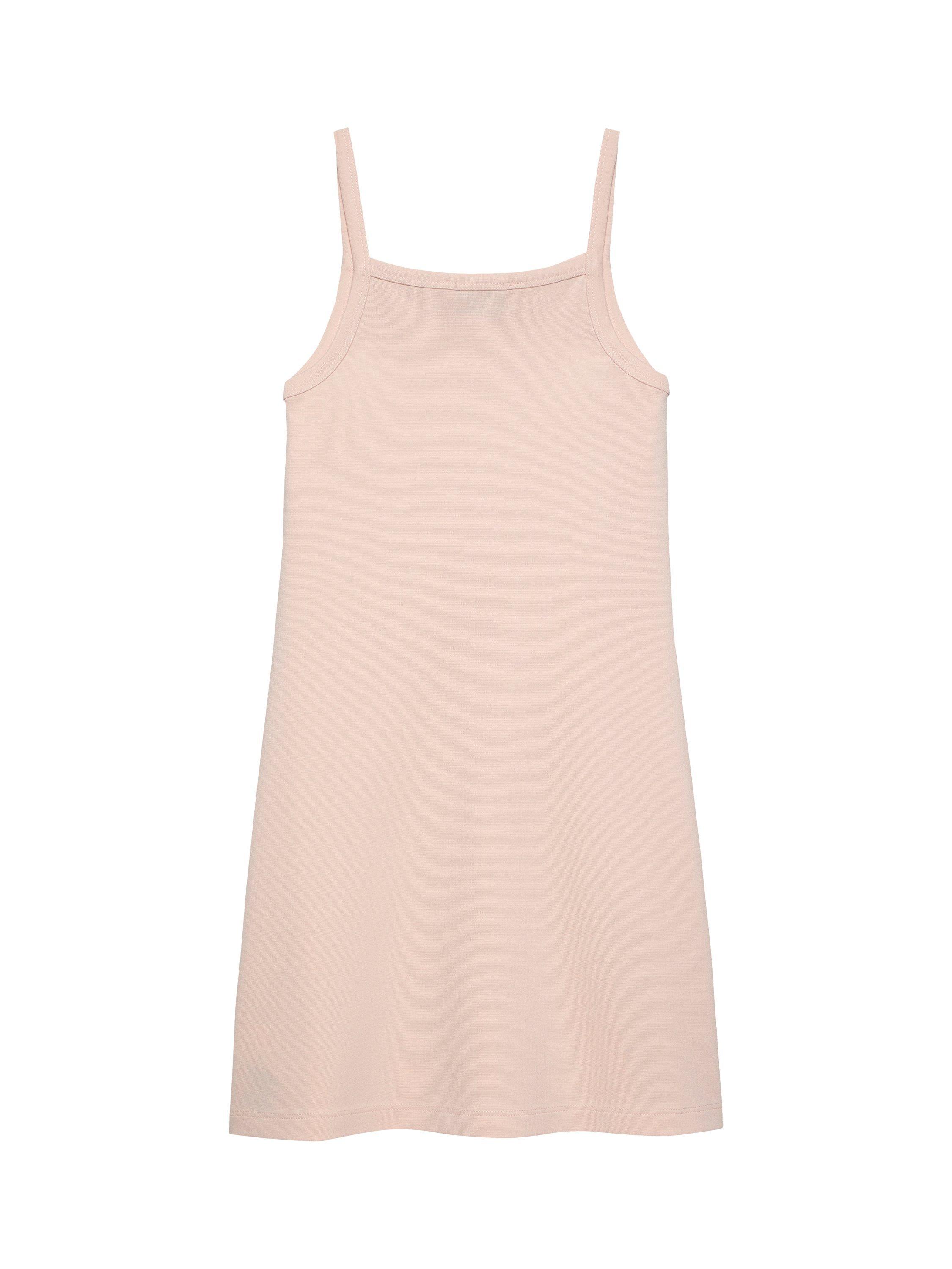 Product image 5 of 6, which shows Calvin Klein Kids' Logo Strapless Mini Dress, Silver Peony, 14 years