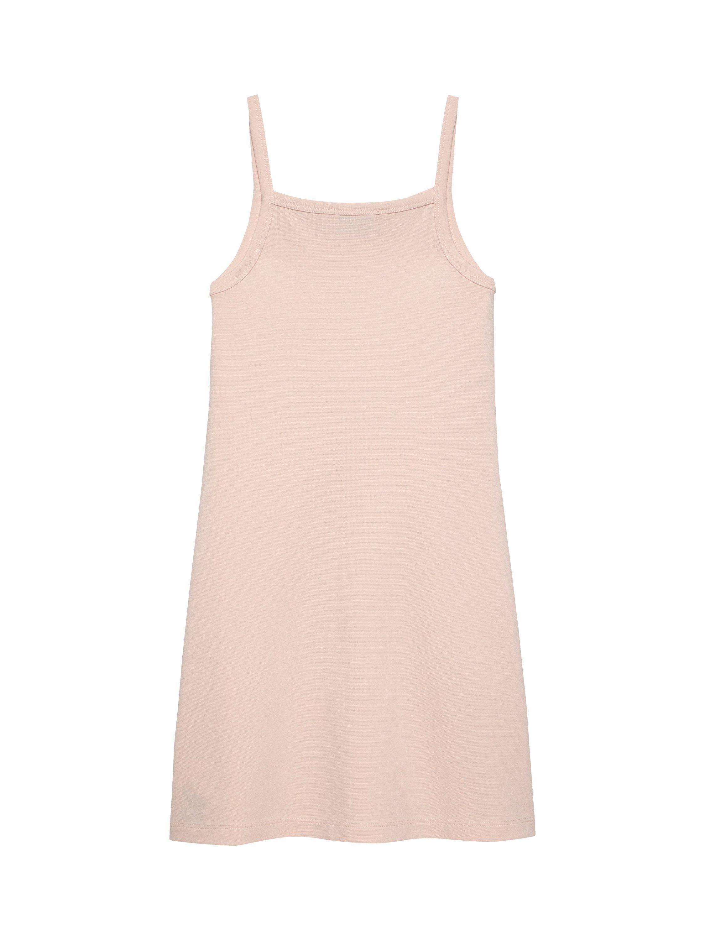 Product image 6 of 6, which shows Calvin Klein Kids' Logo Strapless Mini Dress, Silver Peony, 14 years