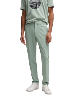 BOSS Regular Fit Chinos, Mid Green, Mid Green
