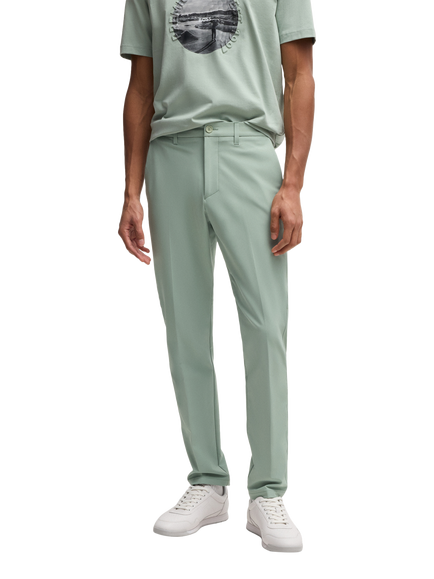 BOSS Regular Fit Chinos, Mid Green, Mid Green