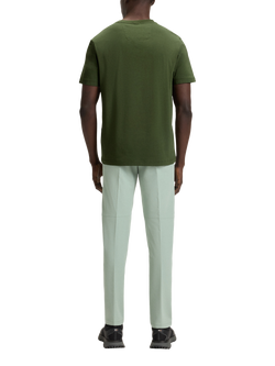 BOSS Graphic Print Cotton Blend T-Shirt - view 2, Green/Multi