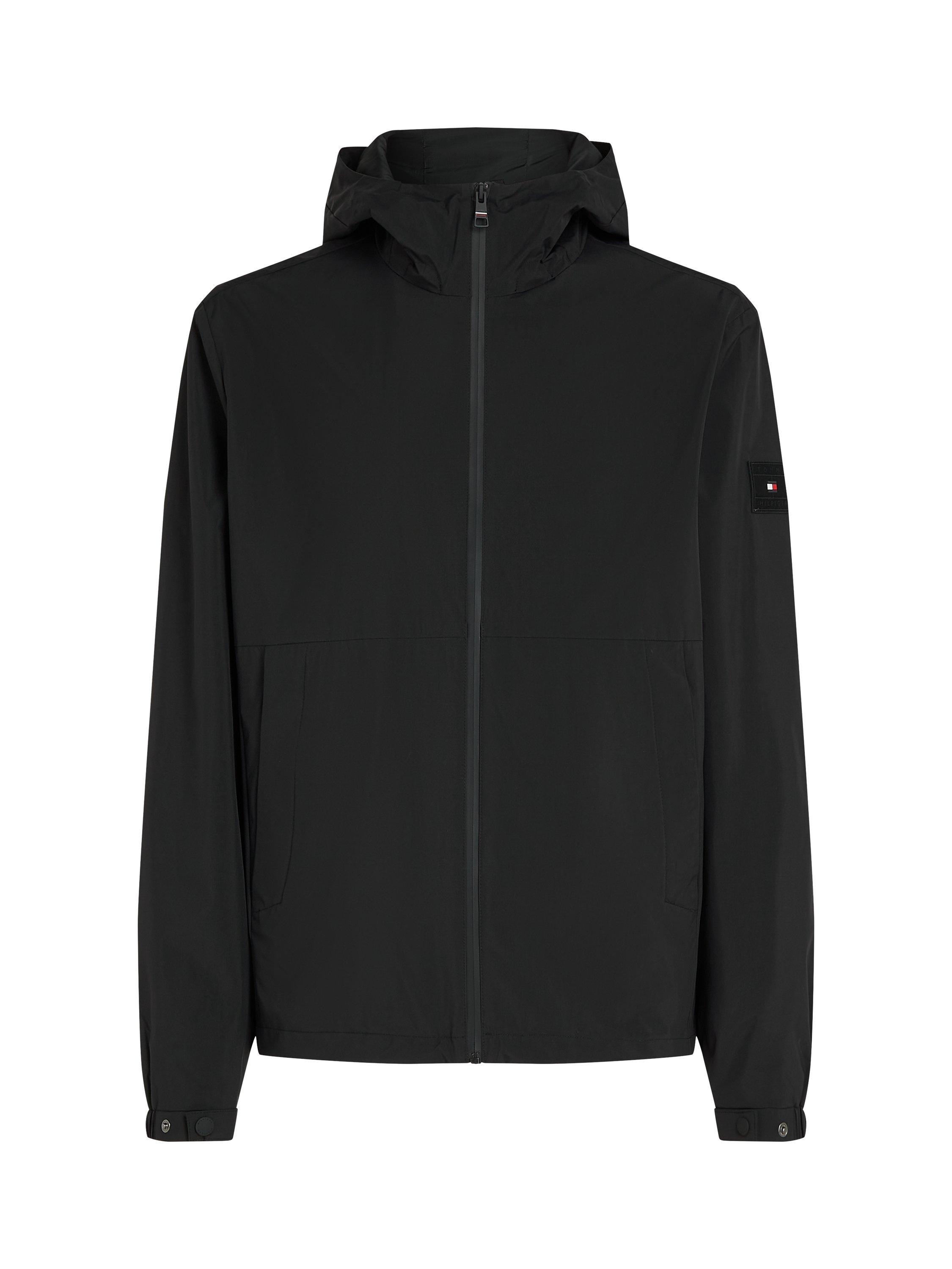 Product image 5 of 6, which shows Tommy Hilfiger Windbreaker Jacket, Black, S