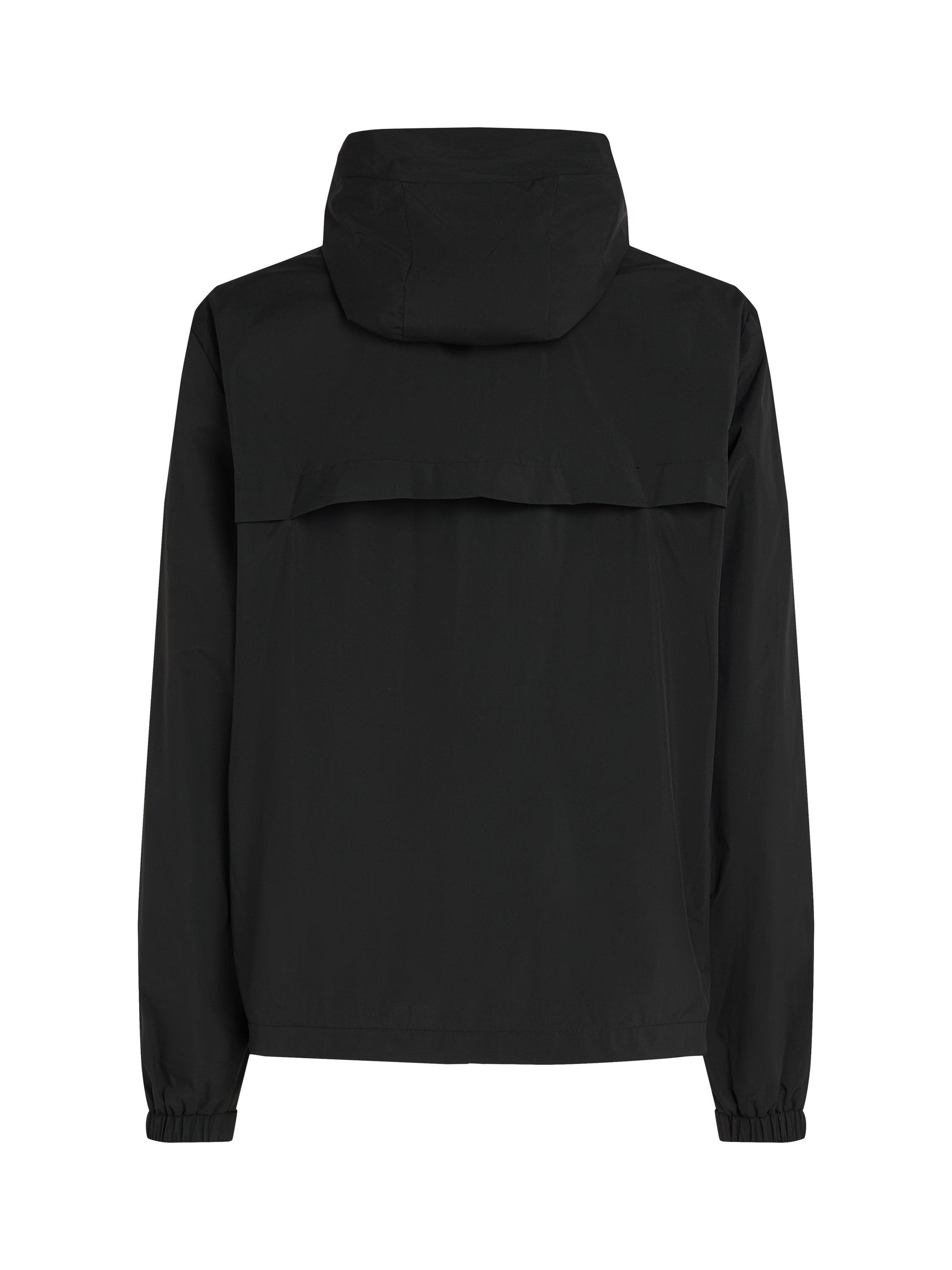 Product image 6 of 6, which shows Tommy Hilfiger Windbreaker Jacket, Black, S
