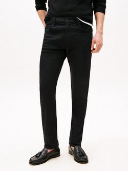 Tommy Hilfiger Core Harlem Relaxed Fit Tapered Jeans, Black