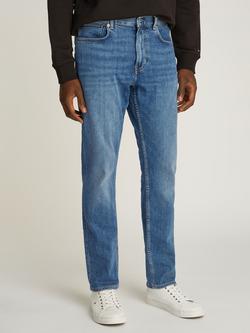 Tommy Hilfiger Core Harlem Relaxed Fit Tapered Jeans, Stone Blue