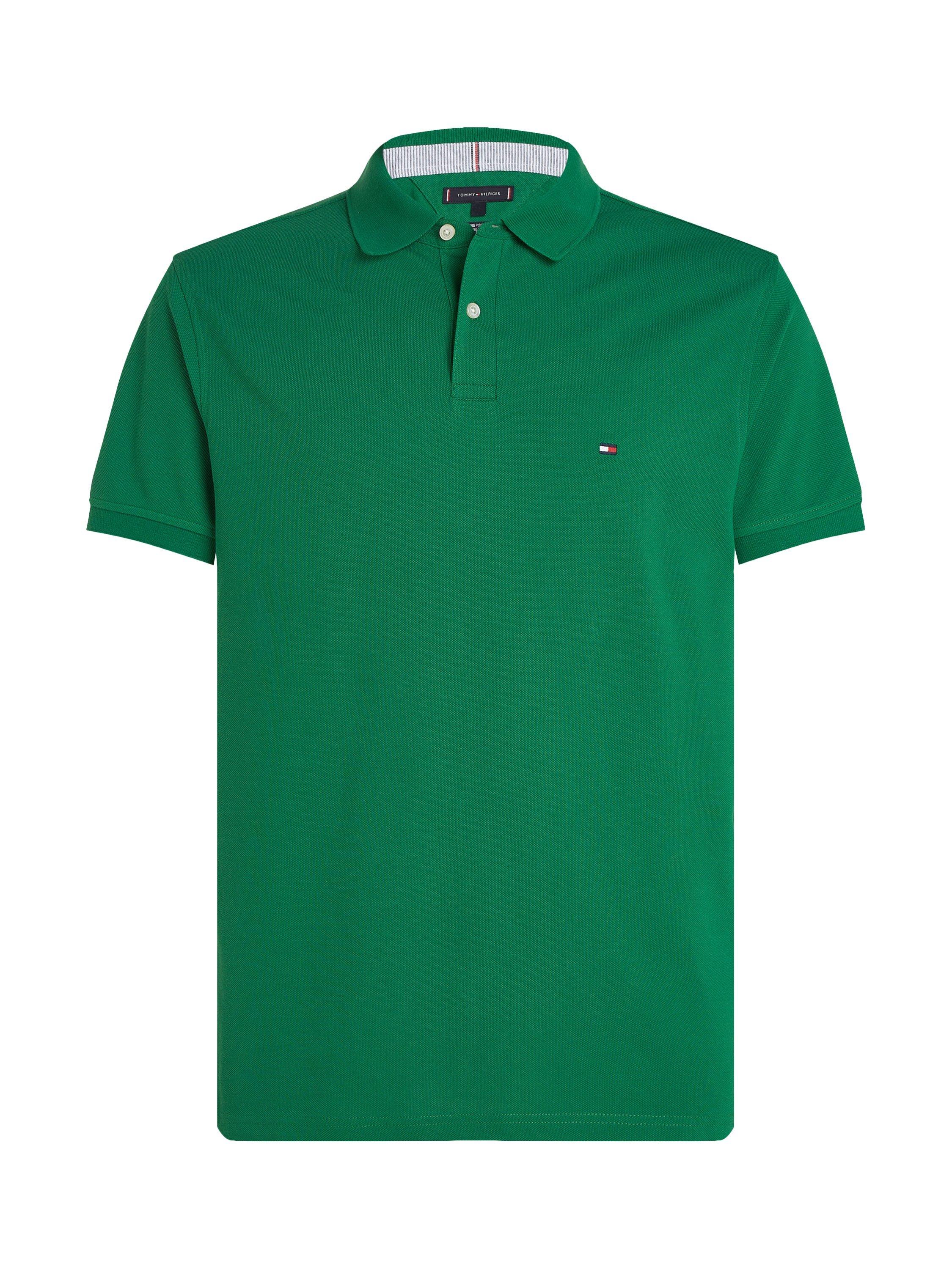 Product image 6 of 8, which shows Tommy Hilfiger 1985 Regular Fit Polo Shirt, Nouveau Green, L