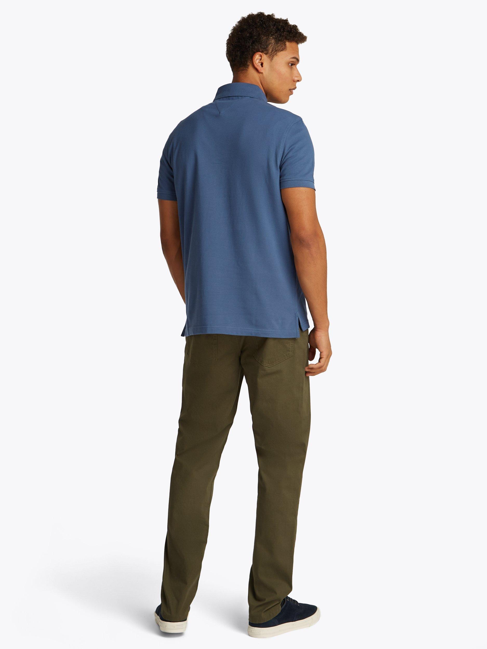 Product image 3 of 8, which shows Tommy Hilfiger 1985 Regular Fit Polo Shirt, Aegean Sea, XS