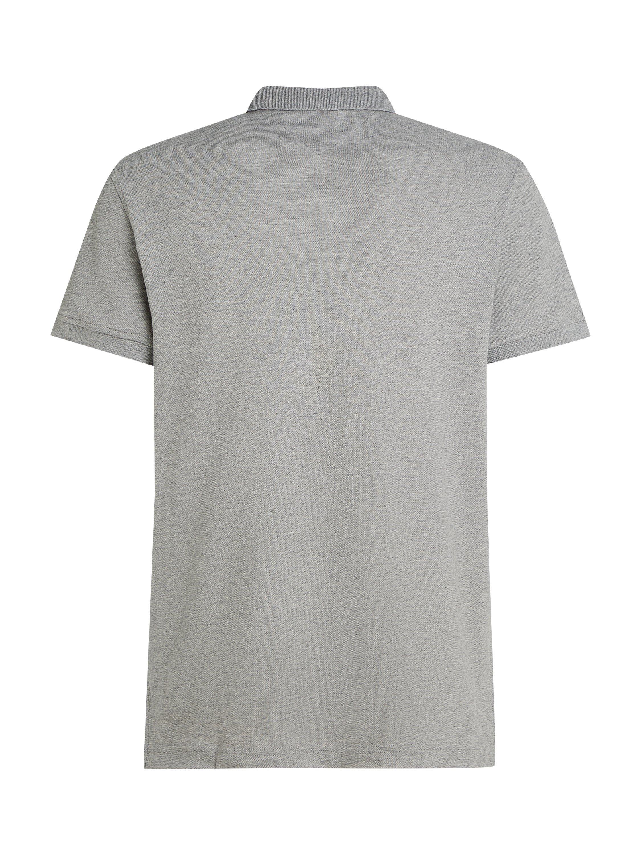 Product image 6 of 6, which shows Tommy Hilfiger 1985 Regular Polo Shirt, Light Grey Heather, M