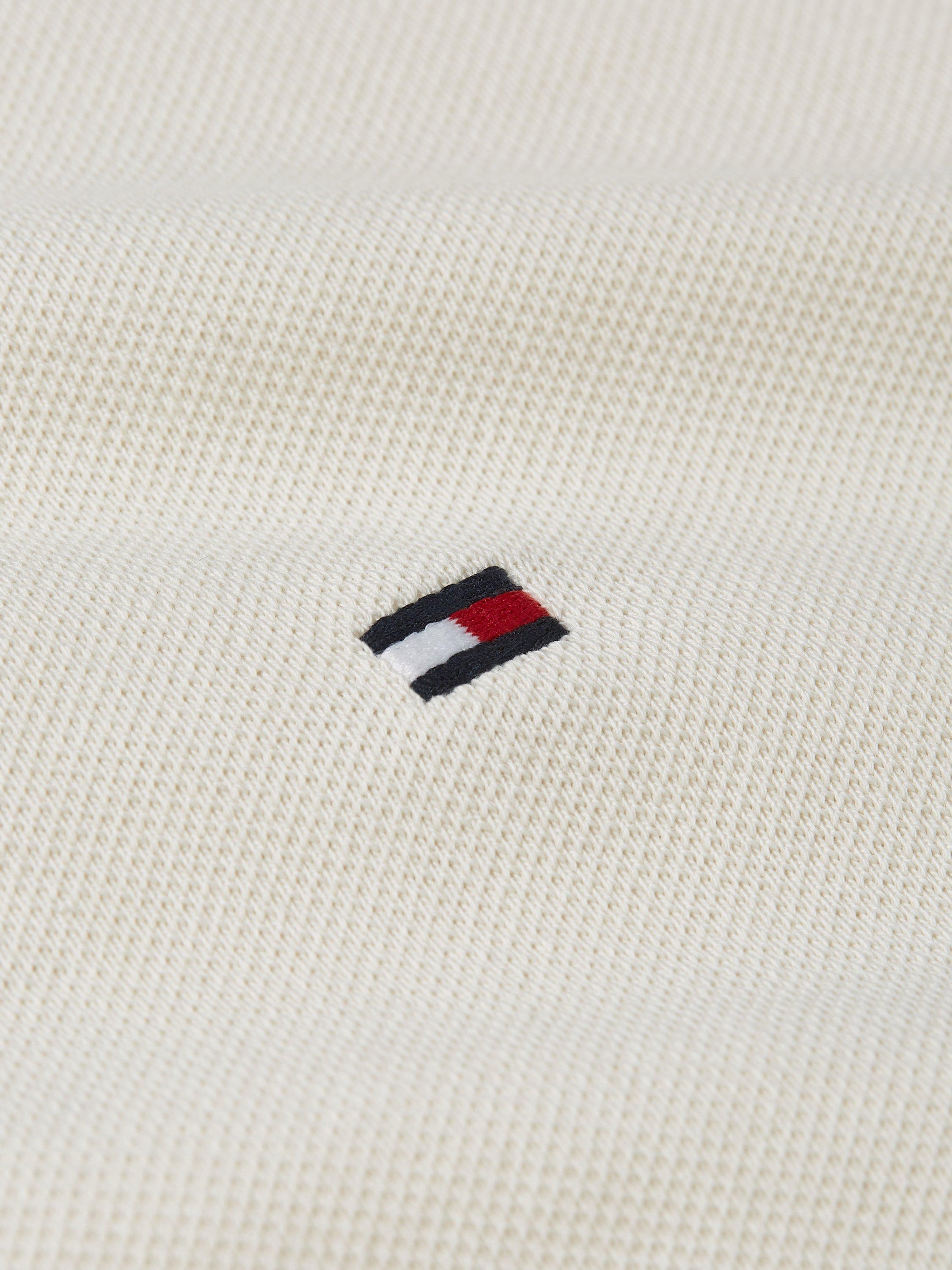 Product image 7 of 8, which shows Tommy Hilfiger 1985 Regular Fit Polo Shirt, Ivory Petal, XS