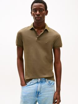 Tommy Hilfiger 1985 Slim Fit Polo Shirt, Mid Green