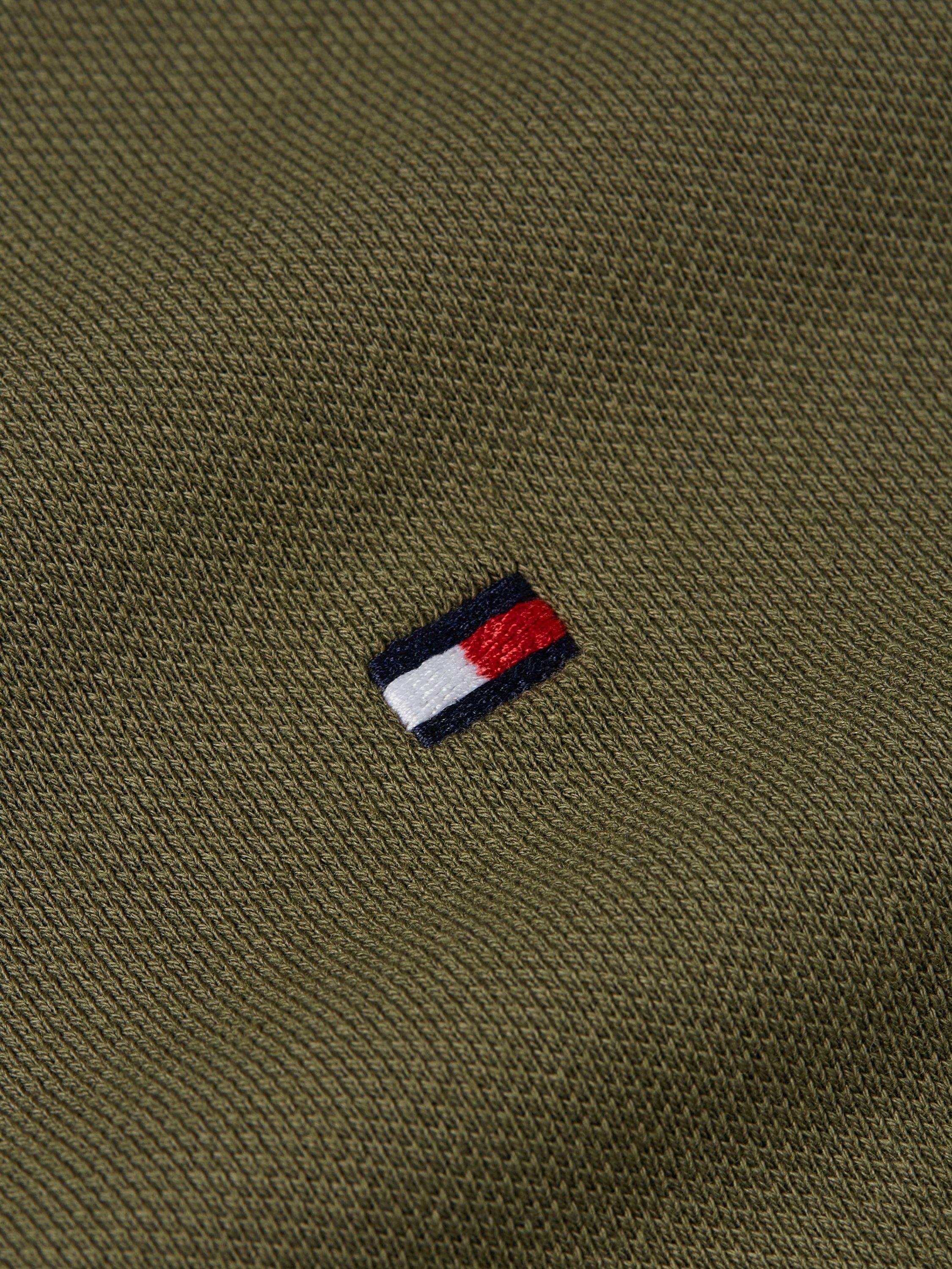 Product image 8 of 8, which shows Tommy Hilfiger 1985 Slim Fit Polo Shirt, Mid Green, S