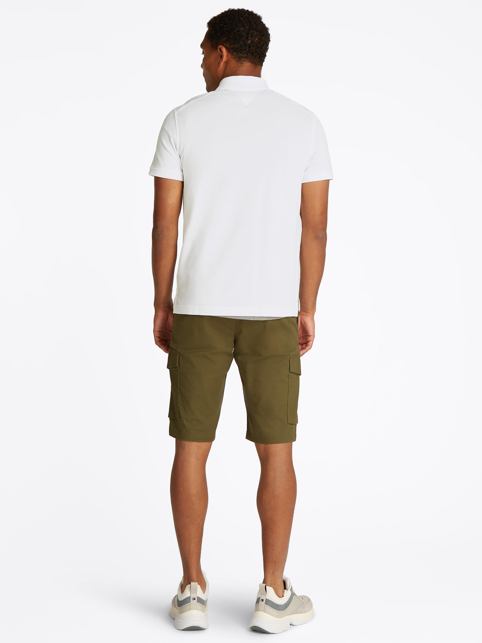 Product image 3 of 6, which shows Tommy Hilfiger Performance Regular Fit Polo Shirt, Optic White, S