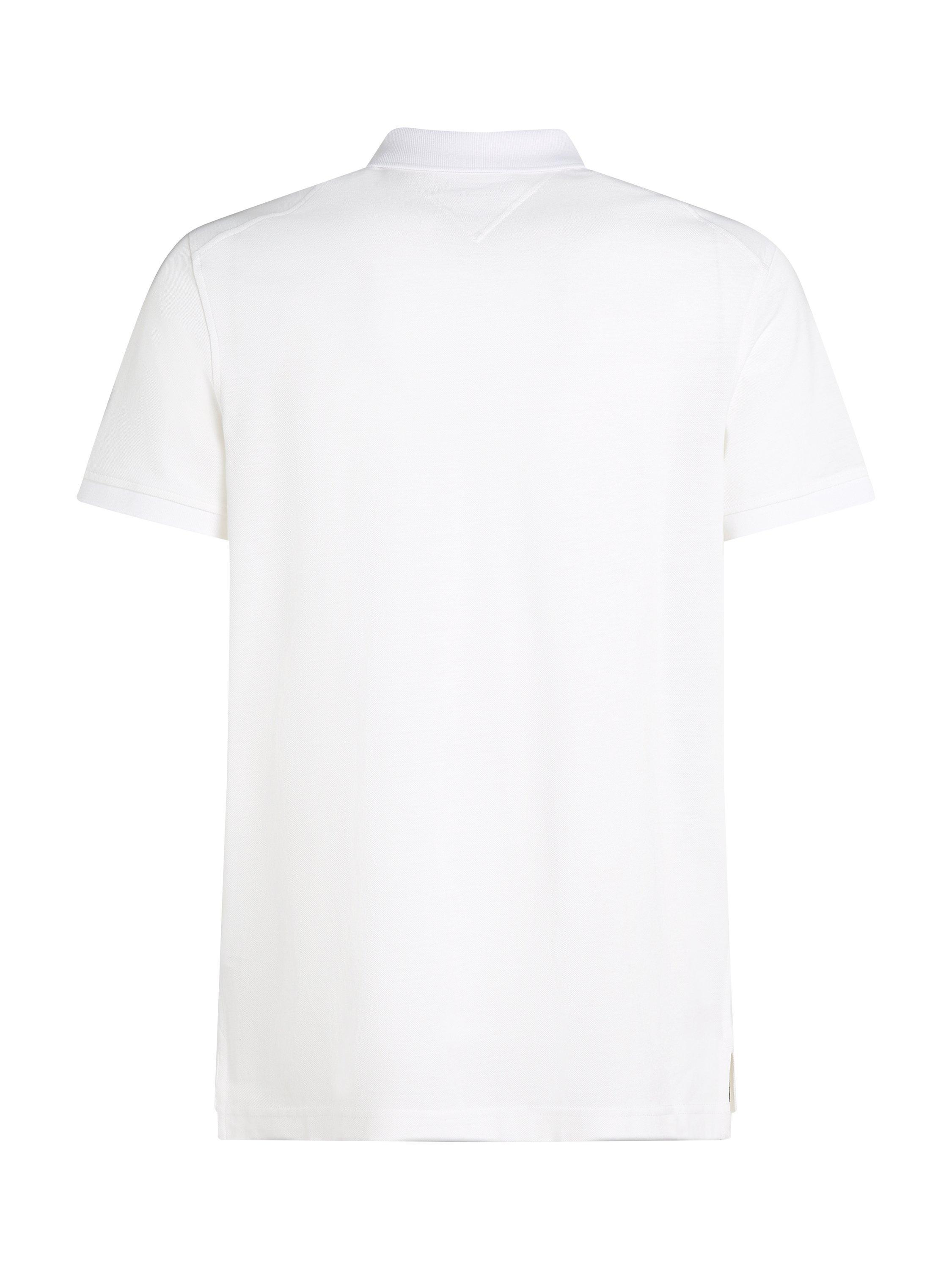 Product image 6 of 6, which shows Tommy Hilfiger Performance Regular Fit Polo Shirt, Optic White, S