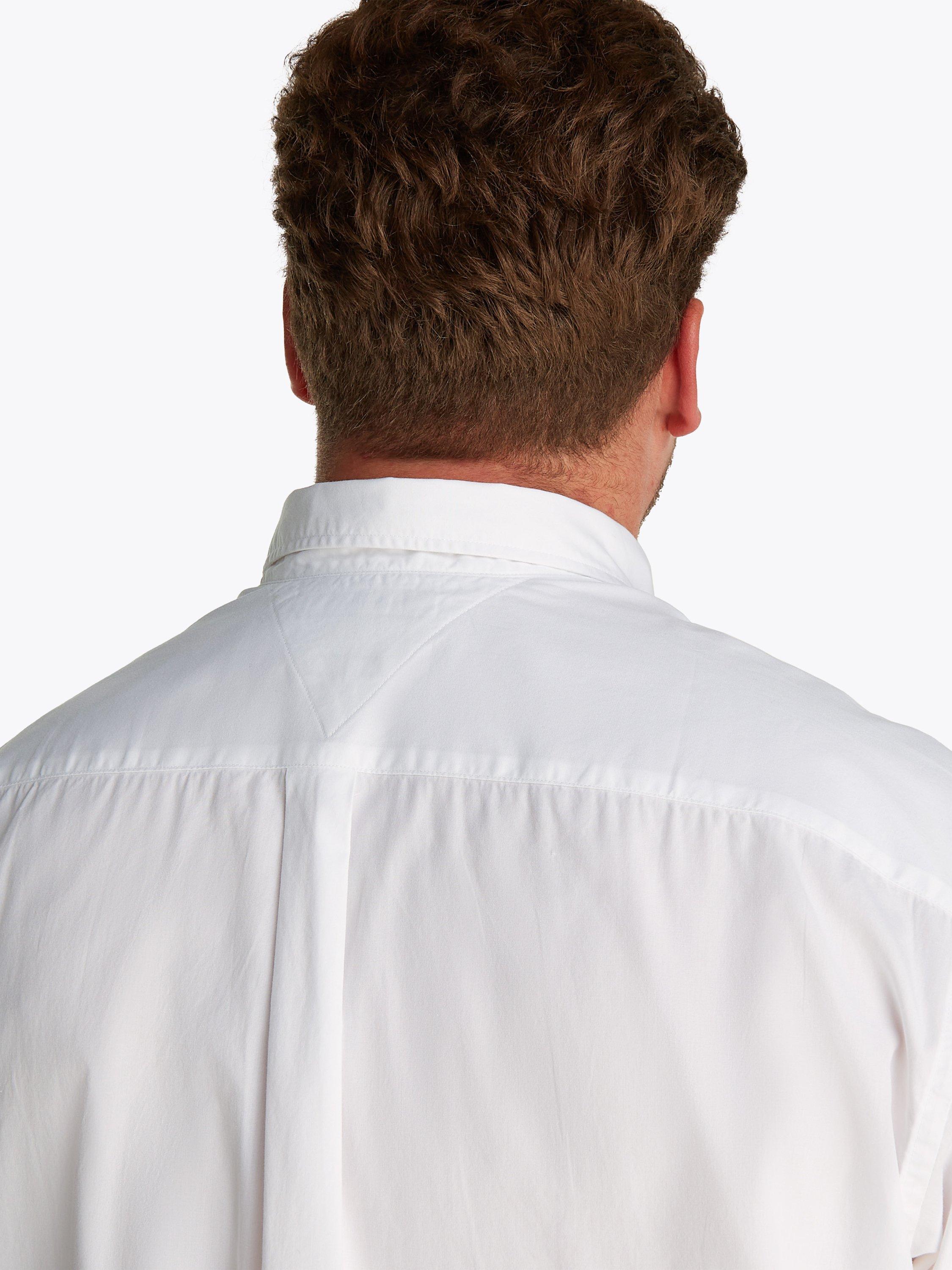 Product image 4 of 6, which shows Tommy Hilfiger Flex Poplin Cotton Regular Fit Shirt, White, 4XL