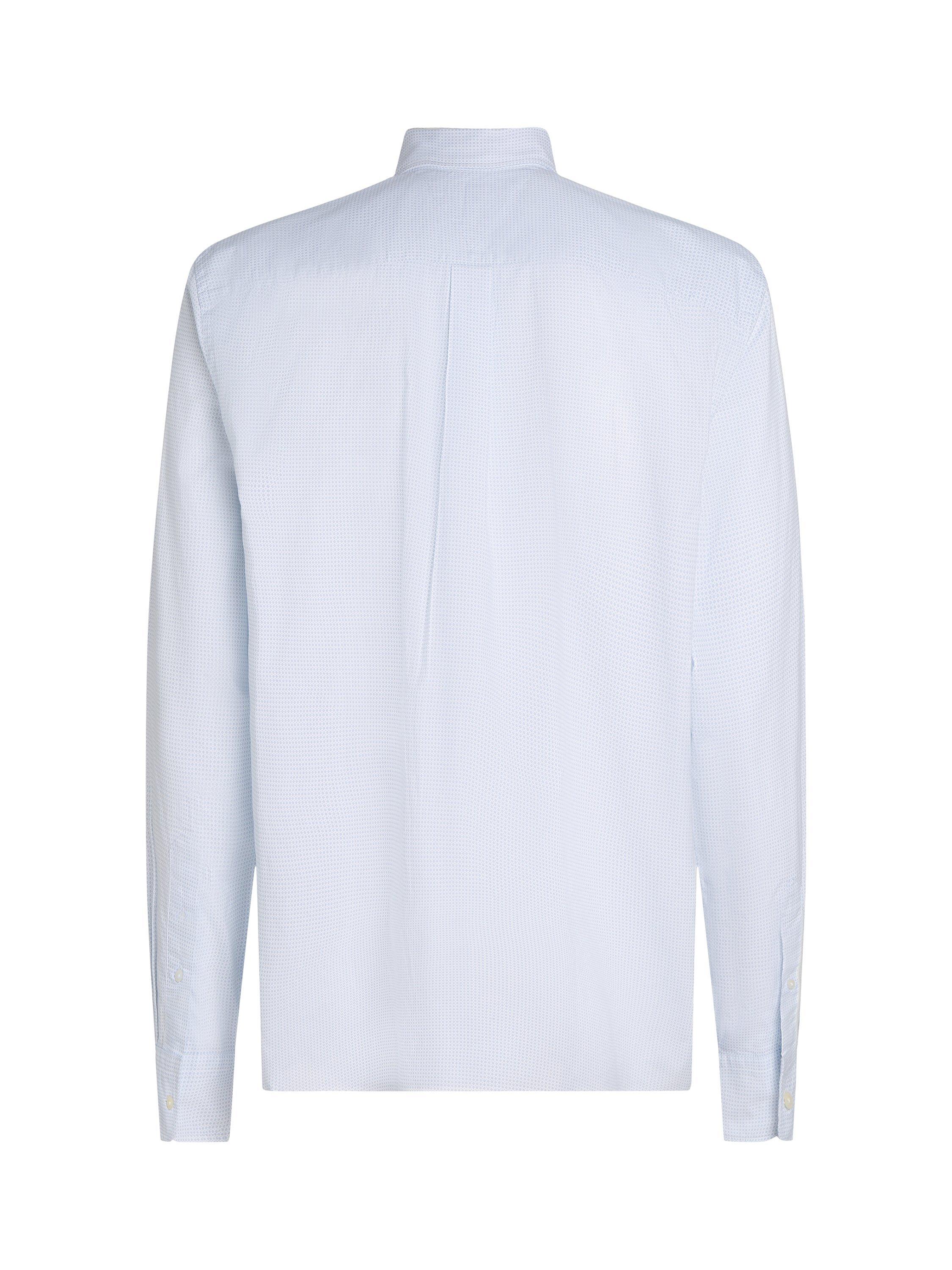 Product image 6 of 6, which shows Tommy Hilfiger Cotton Flex Poplin Regular Fit Shirt, Optic White, S