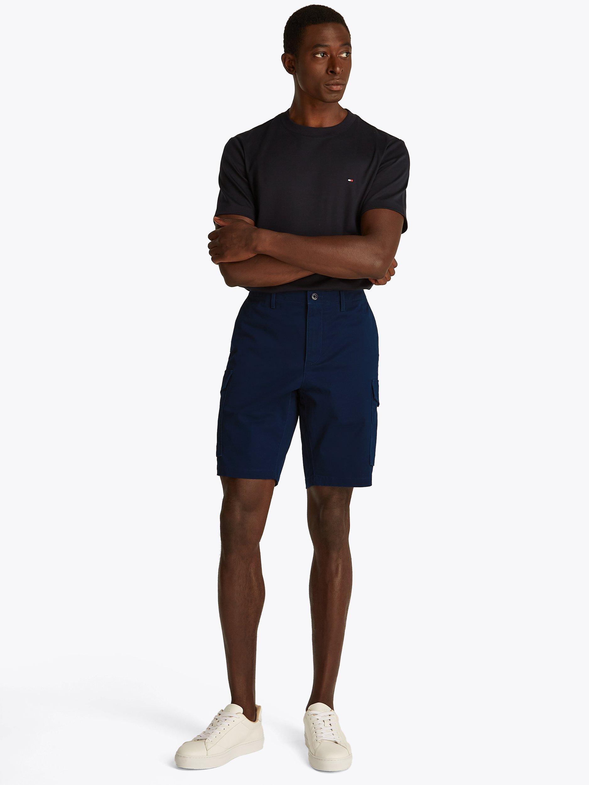 Product image 3 of 6, which shows Tommy Hilfiger Harlem Cotton Blend Cargo Shorts, Night Sky, 30R