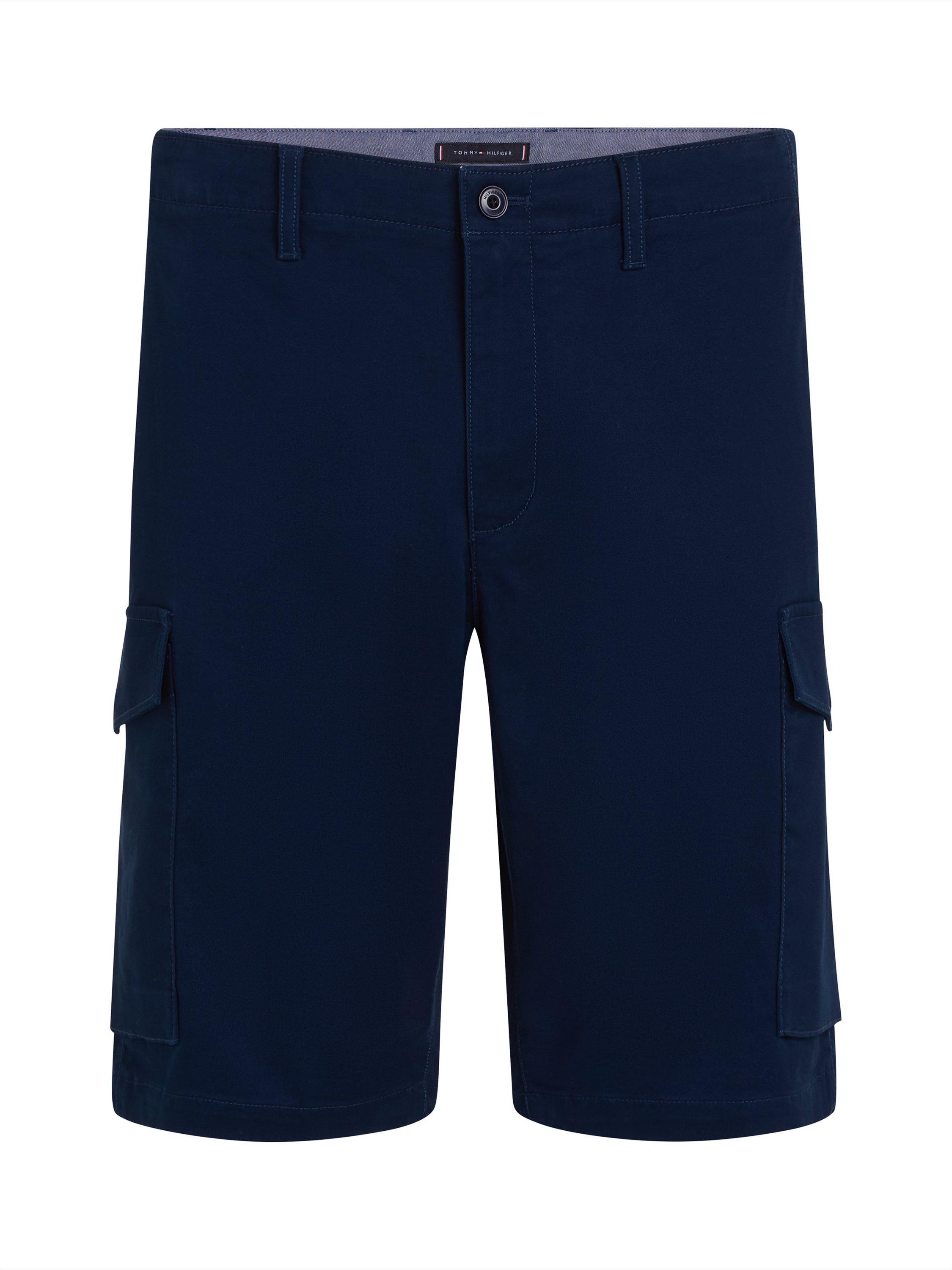 Product image 5 of 6, which shows Tommy Hilfiger Harlem Cotton Blend Cargo Shorts, Night Sky, 30R
