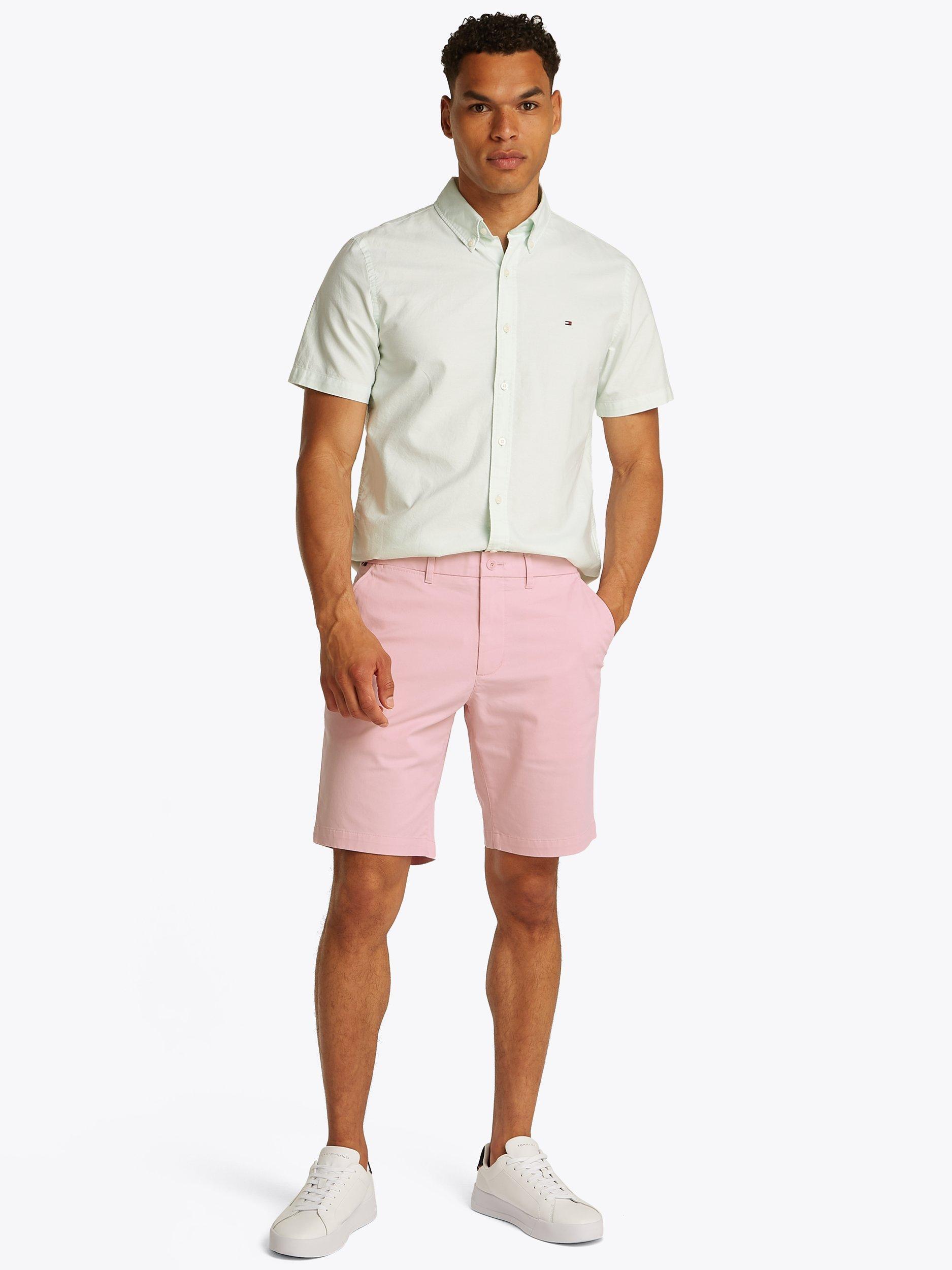 Product image 3 of 6, which shows Tommy Hilfiger 1985 Harlem Chino Shorts, Pink, 30R