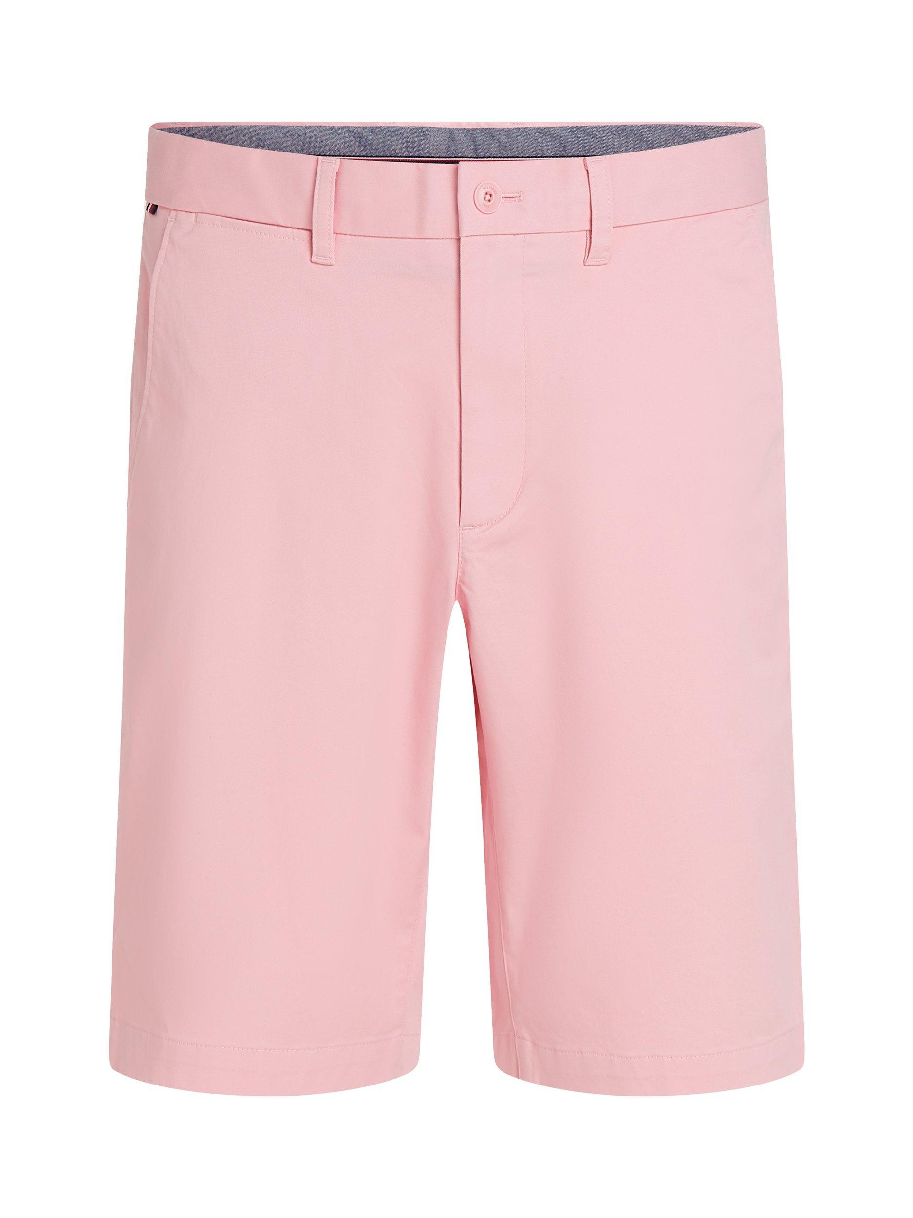 Product image 5 of 6, which shows Tommy Hilfiger 1985 Harlem Chino Shorts, Pink, 30R