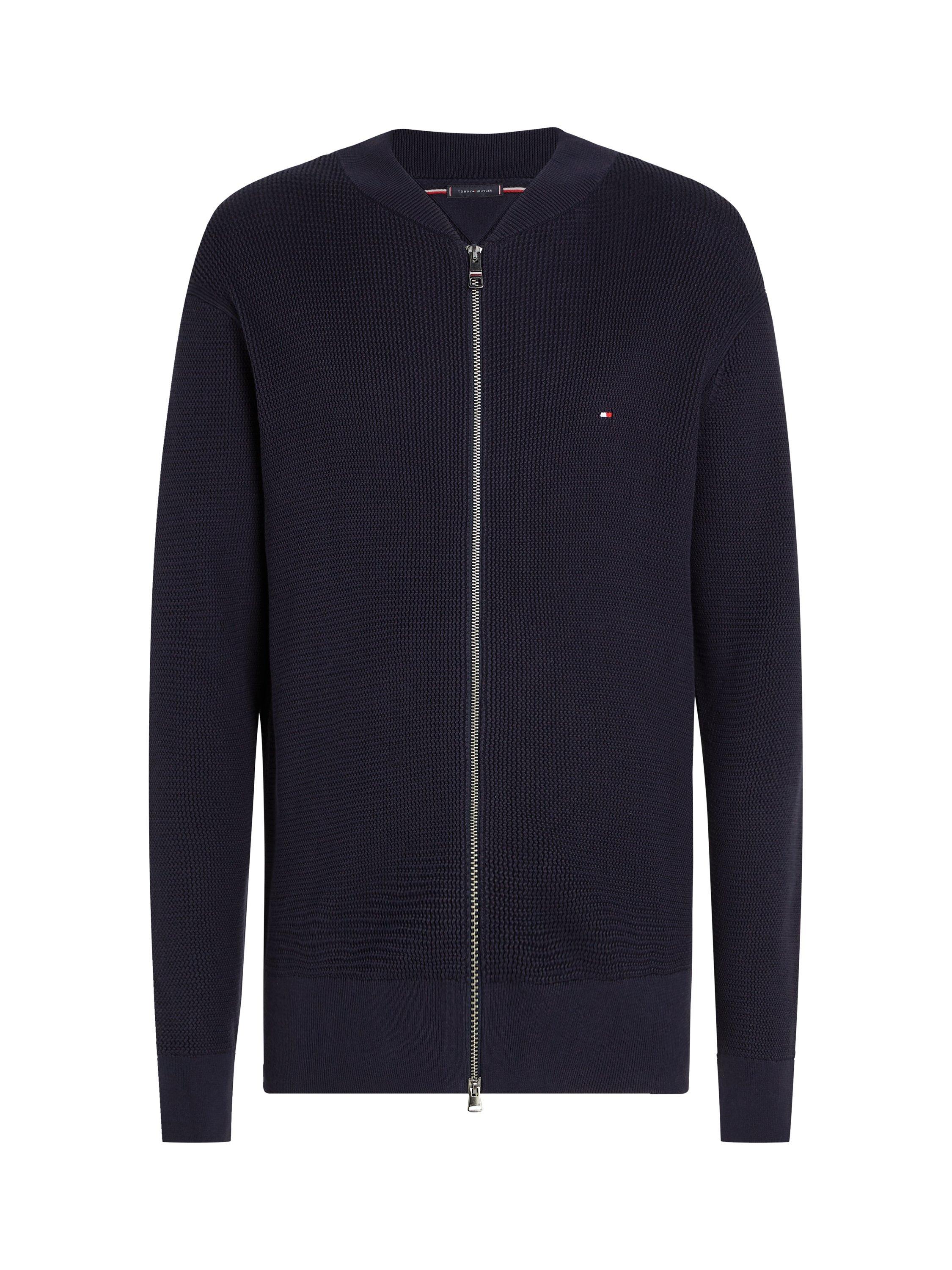 Product image 5 of 6, which shows Tommy Hilfiger V-Neck Baseball Jumper, Desert Sky, S