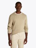 Tommy Hilfiger Classic Cable Jumper, Sandalwood