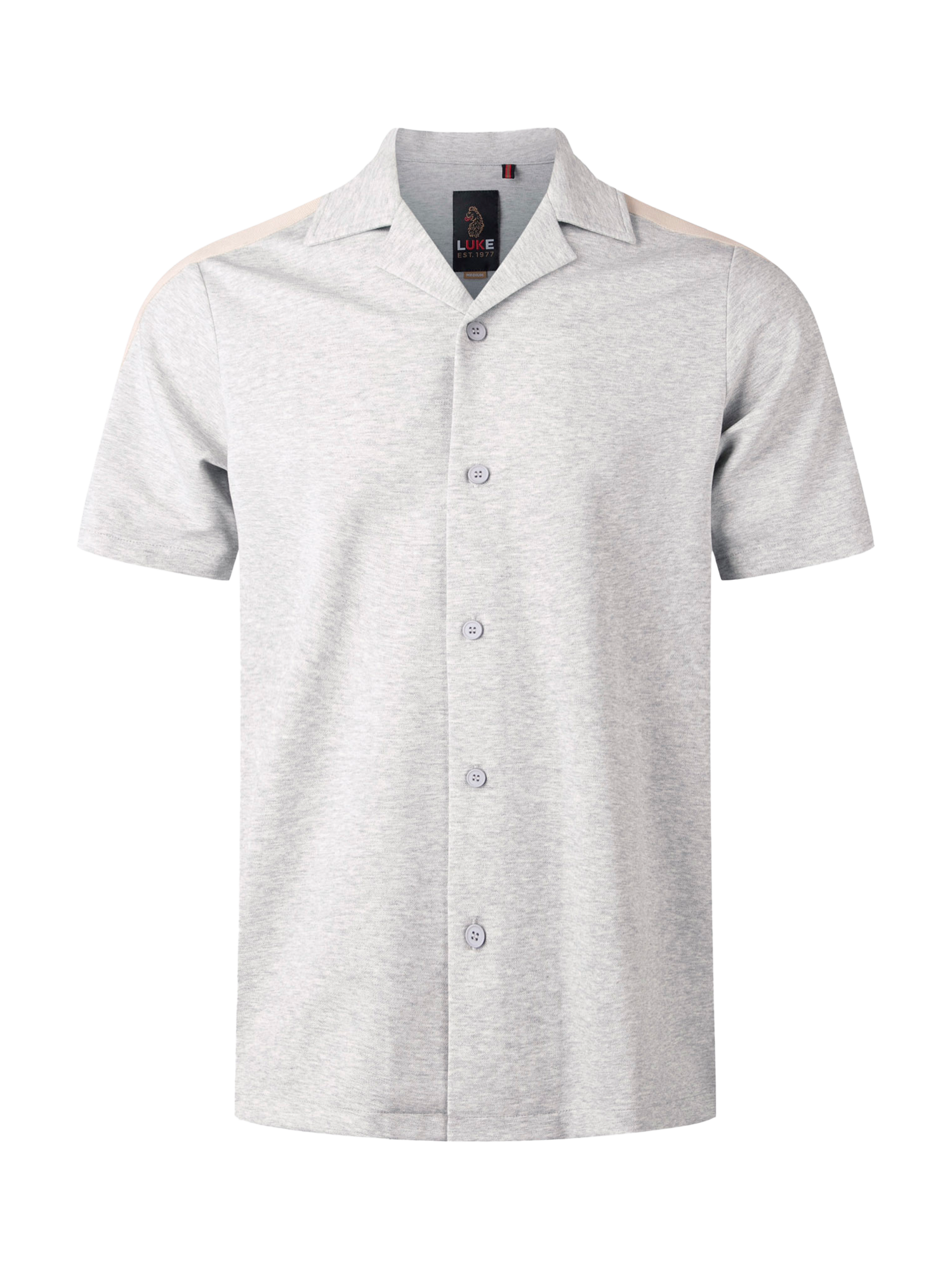 Product image 4 of 6, which shows LUKE 1977 Peking Regular Fit Shirt, Grey, XS