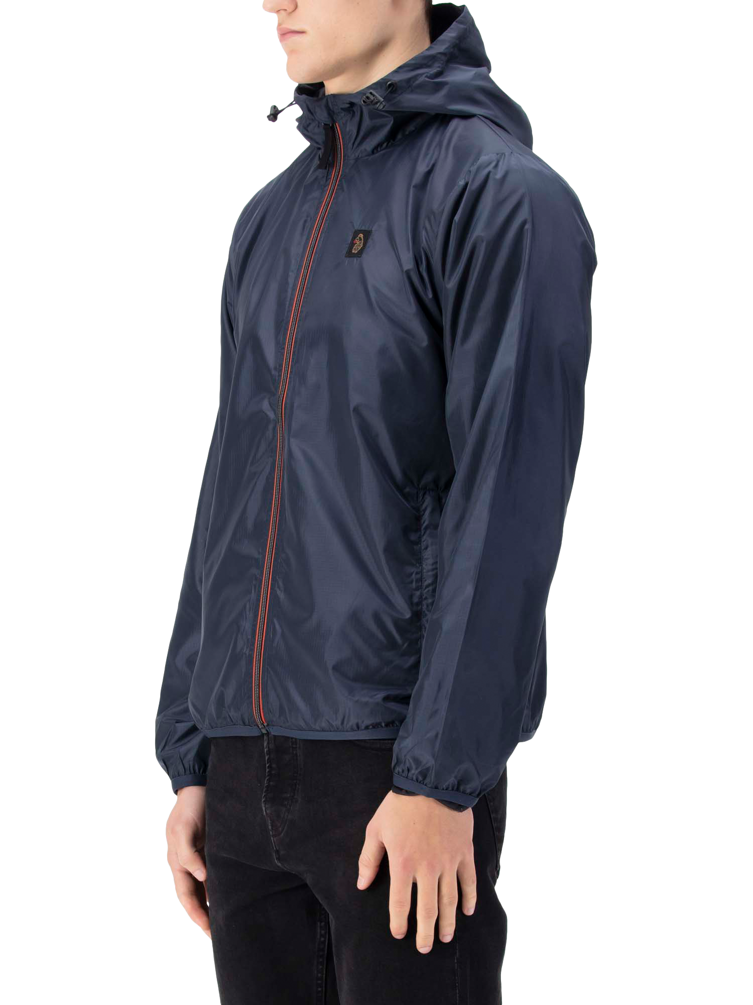 Product image 3 of 6, which shows LUKE 1977 Garnedd 1000 Hooded Shower-Proof Jacket, Porpoise, XS