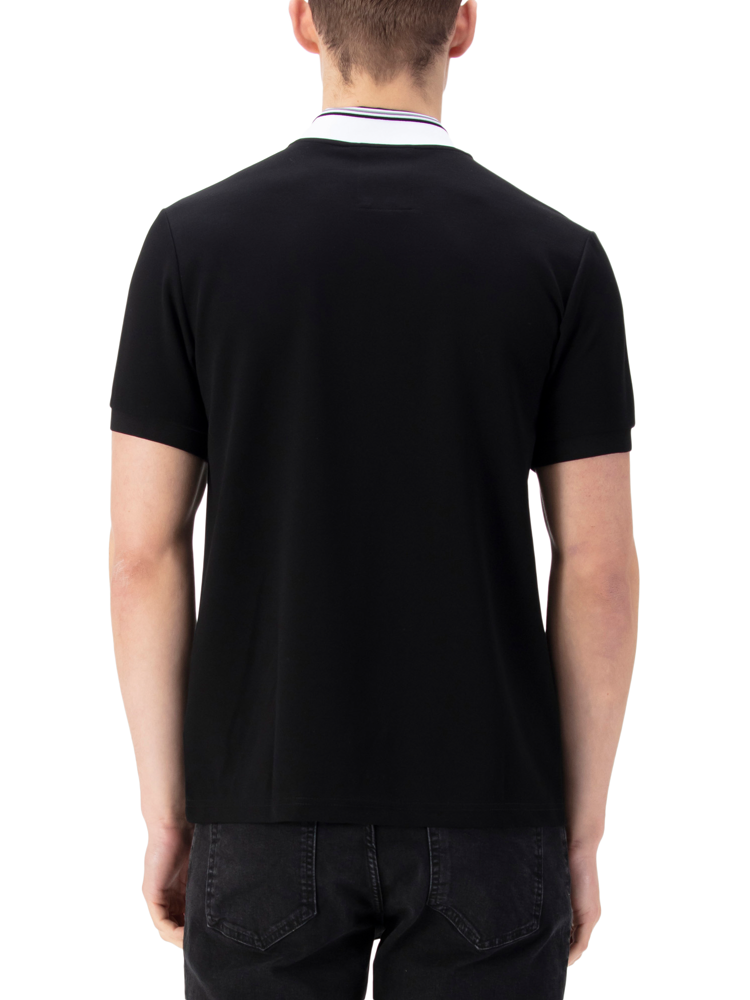 Product image 2 of 6, which shows LUKE 1977 Eric Polo Shirt, Black, XS