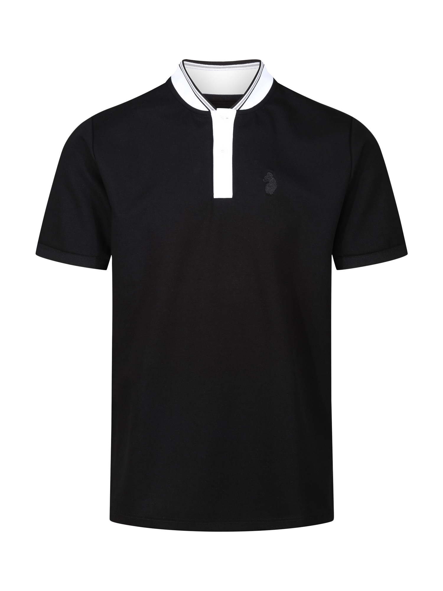 Product image 4 of 6, which shows LUKE 1977 Eric Polo Shirt, Black, XS