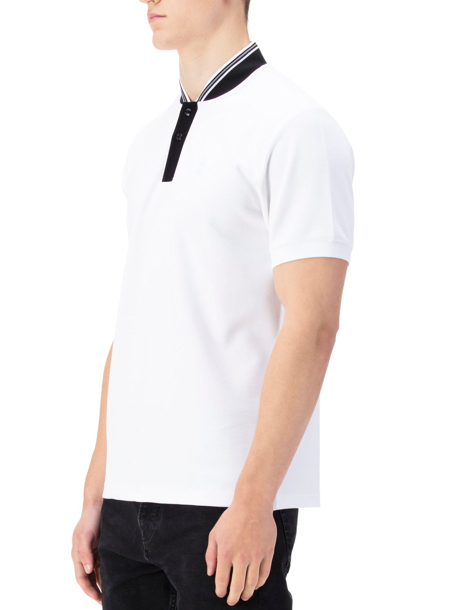 Product image 3 of 6, which shows LUKE 1977 Eric Polo Shirt, White, XS